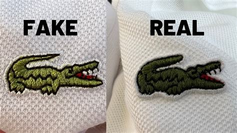 how to spot fake lacoste watch|lacoste counterfeit buttons.